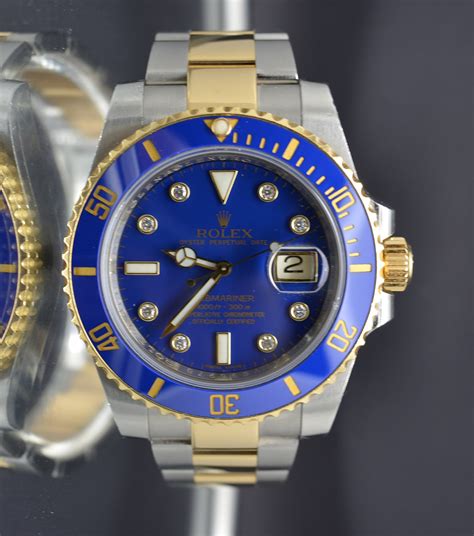 rolex submariner blu acciaio oro|rolex submariner stampata.